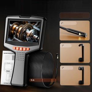 Renew Force Kamera Inspekcyjna Endoskop Przemysłowy 5m Full Hd 1080p Ips 4.3” Ip67 Led / Az-g41-d 6