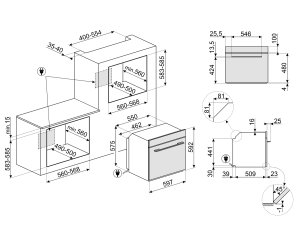 Piekarnik Smeg SMEG SO6104APB3 14