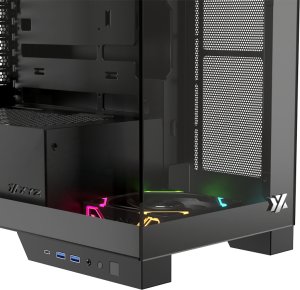 Obudowa XYZ PC GEAR Trifecta ARGB czarna (X-CS-TRIFECTA-B) 4