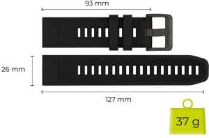 Mobile Origin Easy Strap Watch 26mm Black 3