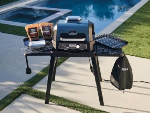 Ninja Zestaw Ninja Woodfire Pro Connect XL Grill Elektryczny Wędzarnia 7w1 2