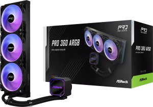 Chłodzenie CPU ASRock Pro 360 ARGB (90-APRA36-BAAGA6) 9