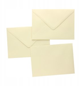 GALERIA PAPIERU Koperty ozdobne Galeria Papieru B6 Gładki jasnokre 3