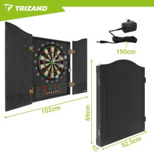 Tarcza elektroniczna do gry w dart Trizand 27046 210