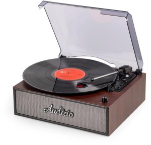 Gramofon Reno Retro Wood one size 8