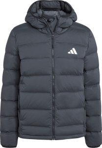 Kurtka męska Adidas Kurtka męska adidas Helionic Climawarm Stretch Hooded Down czarna JN2114 XL 2