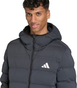 Kurtka męska Adidas Kurtka męska adidas Helionic Climawarm Stretch Hooded Down czarna JN2114 XL 5