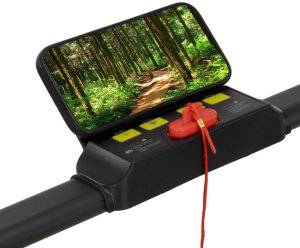 Bieżnia elektryczna, domowa 12 km/h z pilotem i aplikacją na telefon treningowa, składana UNIWERSALNY 21