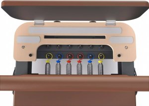 Toorx Reformer do Pilatesu PTX7500 Underwood&Earth  aluminiowe łóżko pilates 6