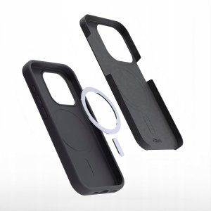 Nakładka Etteri Silicone Mag do iPhone 14 6,1" czarna 2