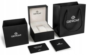 Zegarek Męski Giewont Chronograph Sapphire Czarny GW3520-B1 10