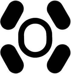 ŚLIZGACZE ŚLIZGI STOPKI TEFLONOWE DO MYSZY LOGITECH G102 G203 G PRO 2
