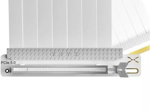 TRYX STRING PCIe 5.0 x16 Riser kabel 300mm biały 2