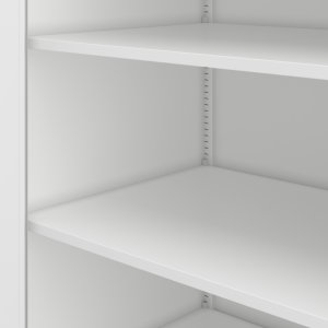 Jan Nowak Szafa na dokumenty zamykana biała JAN H D600 900 x 1950 x 600 mm 3