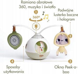 Clementoni TINY LOVE KARUZELA MUZ. CZAS DLA BRZYSZKA BOHO OP ECO* 2