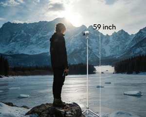 Selfie stick Ulanzi Kijek Selfie Stick Statyw 1,5m Na Magnes Magsafe Telefon Smartfon + Pilot / Mt85 / Biały 7