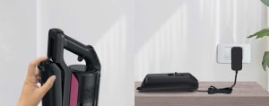 Odkurzacz pionowy Hoover HF610HX 011 Vacuum cleaner Handstick Cordless Operating time 40 min Dust container 0.7 L czarny 37