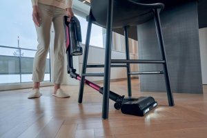 Odkurzacz pionowy Hoover HF610HX 011 Vacuum cleaner Handstick Cordless Operating time 40 min Dust container 0.7 L czarny 8