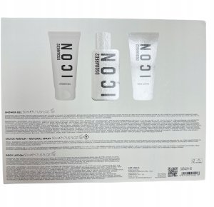 Dsquared2 Set Dsquared 2: Icon, Eau De Parfum, For Women, 50 ml + Icon, Shower Gel, All Skin Types, 50 ml + Icon, Moisturizing, Body Lotion, 50 ml For Women 2