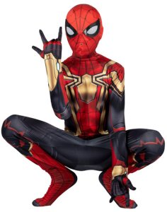 Oryginalny strój SPIDERMAN No Way Home Kostium + maska 4-12 lat roz. 104-152 M 2