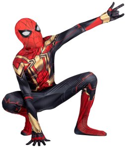 Oryginalny strój SPIDERMAN No Way Home Kostium + maska 4-12 lat roz. 104-152 M 4