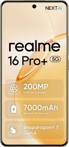 Smartfon Realme 16 Pro+ 5G 12/512GB Złoty  (TKORALSZA0173) 2