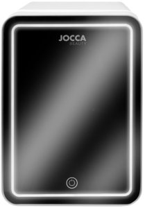 Jocca mini lodówka o pojemności 4 litry 2400 z lustrzanymi drzwiami LED 2