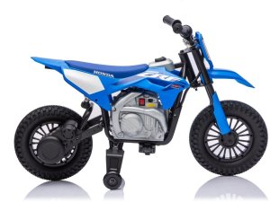 Milly Mally Pojazd Motor HONDA CFR450R Niebieski EDUKAMP 9