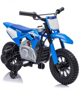 Milly Mally Pojazd Motor HONDA CFR450R Niebieski EDUKAMP 10