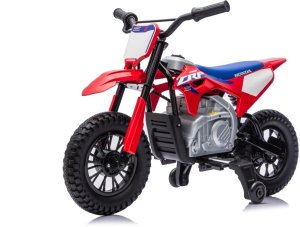 Milly Mally Pojazd Motor HONDA CFR450R Czerwony EDUKAMP 13