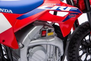 Milly Mally Pojazd Motor HONDA CFR450R Czerwony EDUKAMP 27