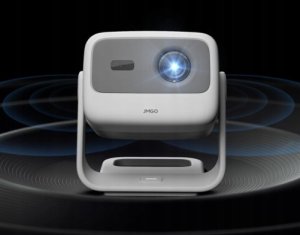 JMGO N1S 4K Mini Projektor potrójny laser 1100 lumenów ISO 3840x2160 10W 9