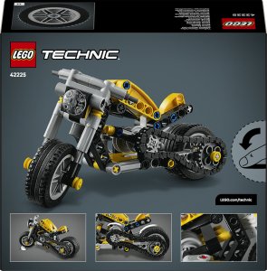 LEGO Technic Żółty motocykl (42225) 10