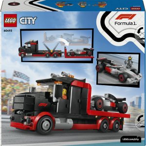LEGO City Ciężarówka F1® z bolidem Audi F1® (60493) 10