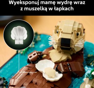 LEGO Ideas Pływające wydry (21366) 6
