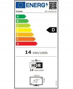 Telewizor Strong TV 24 230/12Volt Google TV SRT24HG4723C czarny 6