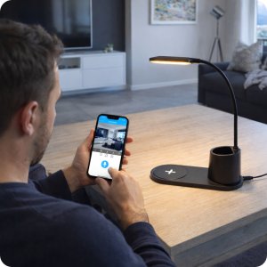 Kamera IP Luxury-Goods MINI KAMERA WIFI SZPIEGOWSKA UKRYTA W LAMPCE ANDROID PODGLĄD ŻYWO DETEKCJA 5