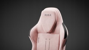 Fotel Diablo Chairs X.One Prime Akira Pink Normal Size 4