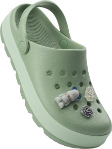 Coqui Damskie sandały Coqui NIKO linden green/pastel lt.mint amulet rozmiar 41 6