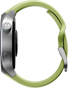 Smartwatch Motorola Motorola moto watch, 512 MB, Silver_Stainless Steel+Herbal Garden_Silicone (Silver) 5