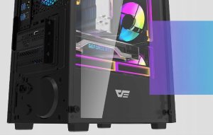 Obudowa Darkflash M305 bez wentylatorów czarna 11