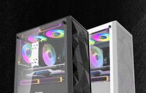 Obudowa Darkflash M305 Mesh bez wentylatorów czarna 11