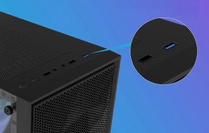Obudowa Darkflash M305 Mesh bez wentylatorów czarna 13