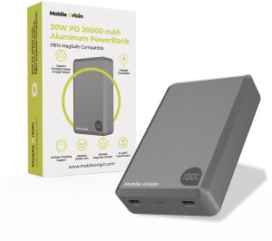 Powerbank Mobile Origin PB14 MagSafe 20000mAh Szary 3