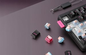 Klawiatura Onikuma Klawiatura ONIKUMA MT706 (czarna) (QWERTY) 5