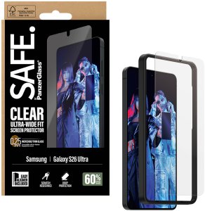 PanzerGlass Szkło ochronne SAFE. by PanzerGlass Screen Protector Samsung Galaxy S26 Ultra | U-Wide Fit w. EasyAligner 5