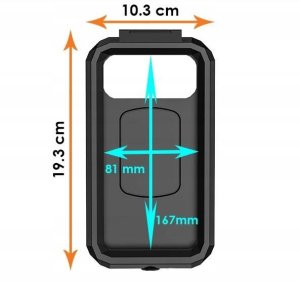 eXtremestyle Uchwyt Motocyklowy Na Telefon Extremestyle R9-Metal 5