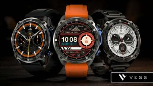 Smartwatch VESS SMARTWATCH MĘSKI ZEGAREK GPS WODOODPORNY ROZMOWY MENU PL 860MAH BLUETOOTH 15