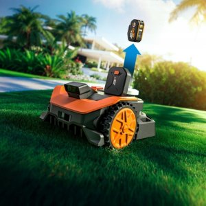 Robot koszący Worx Landroid Vision Cloud 1200m2, stereo camera, RTK, CTO incl. WR312E 6