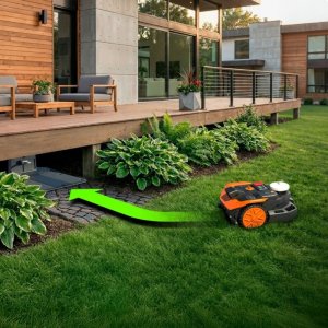 Robot koszący Worx Landroid Vision Cloud 1800m2, stereo camera, RTK, CTO incl. WR318E 10